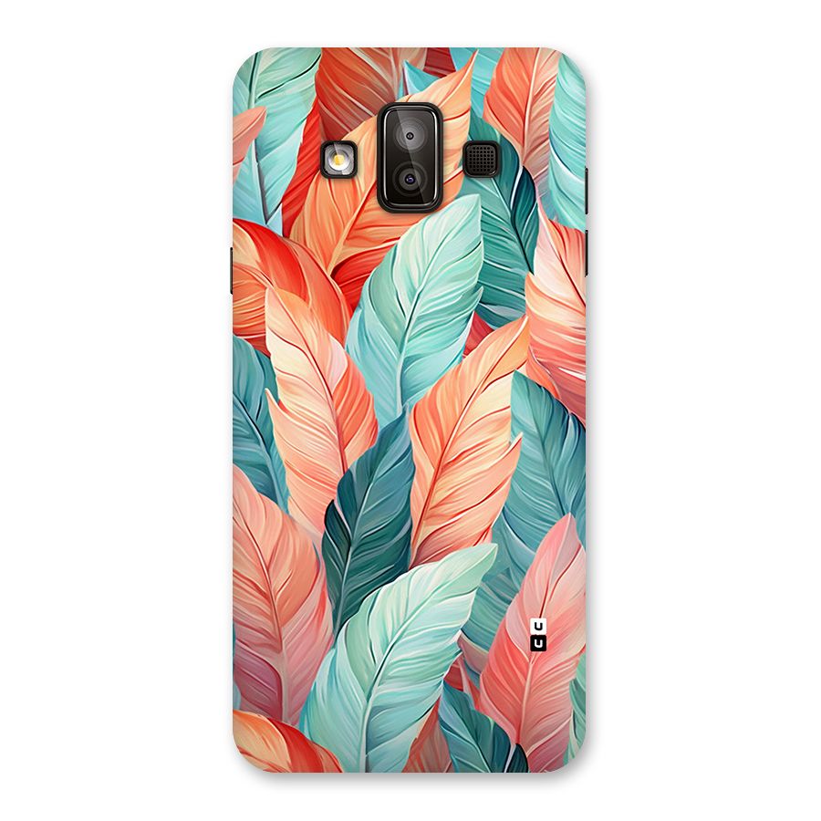 Amazing Colorful Leaves Back Case for Galaxy J7 Duo