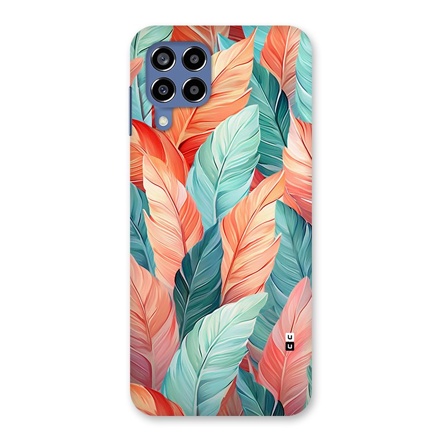 Amazing Colorful Leaves Back Case for Galaxy M53 5G
