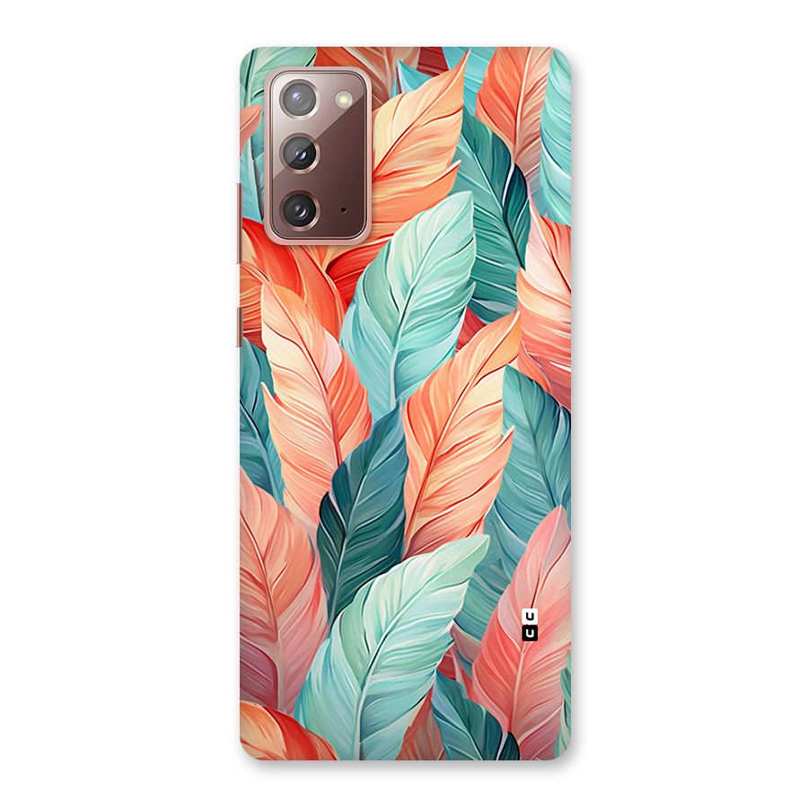 Amazing Colorful Leaves Back Case for Galaxy Note 20