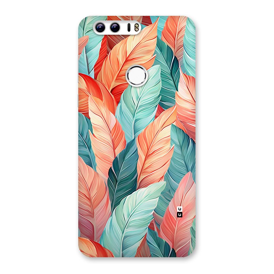 Amazing Colorful Leaves Back Case for Honor 8