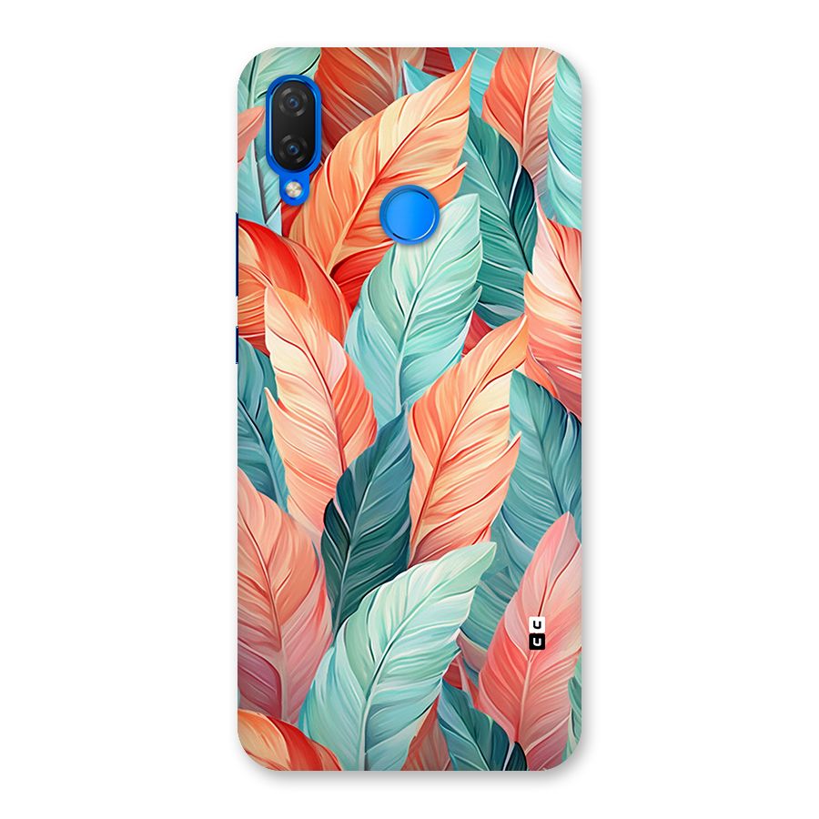 Amazing Colorful Leaves Back Case for Huawei P Smart Plus
