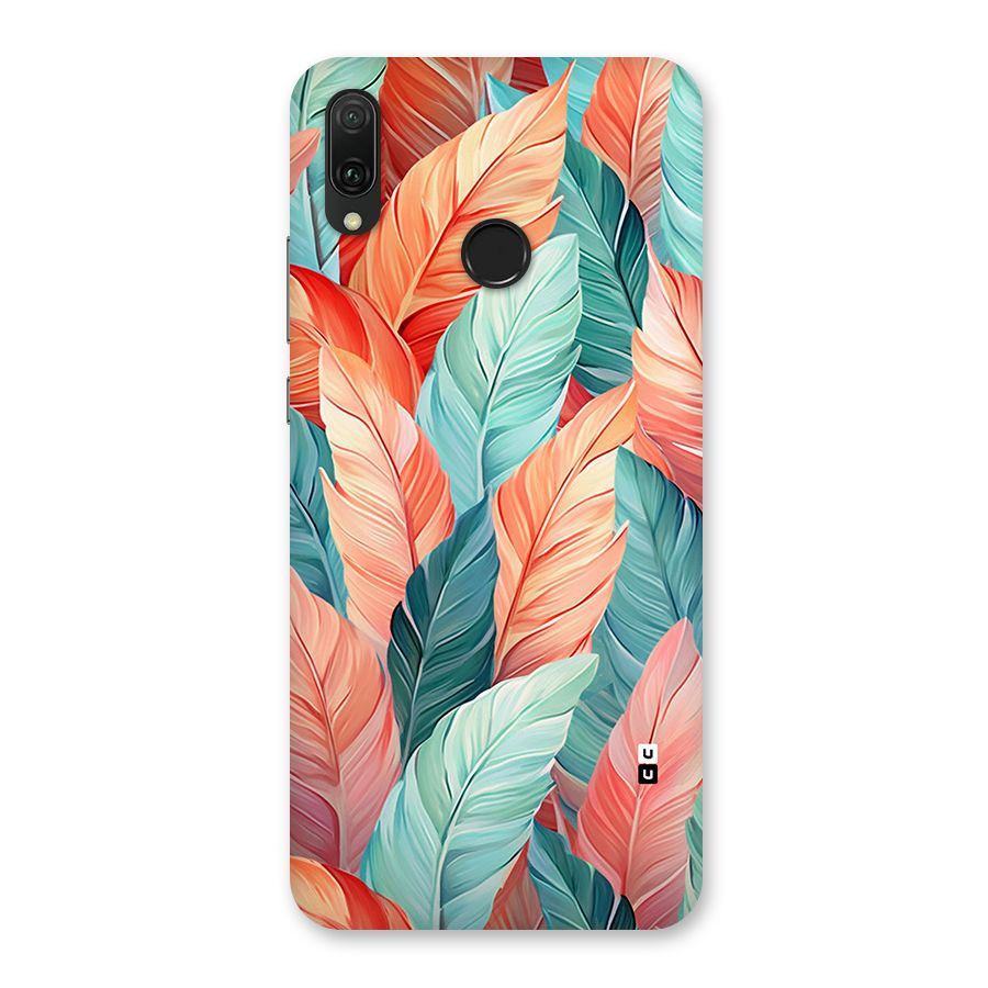 Amazing Colorful Leaves Back Case for Huawei Y9 (2019)