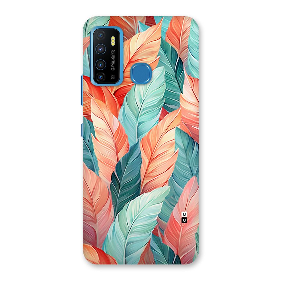 Amazing Colorful Leaves Back Case for Infinix Hot 9