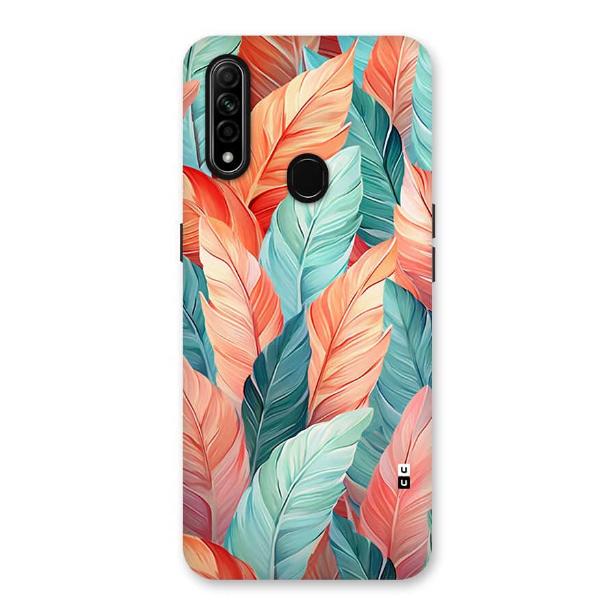 Amazing Colorful Leaves Back Case for Oppo A31