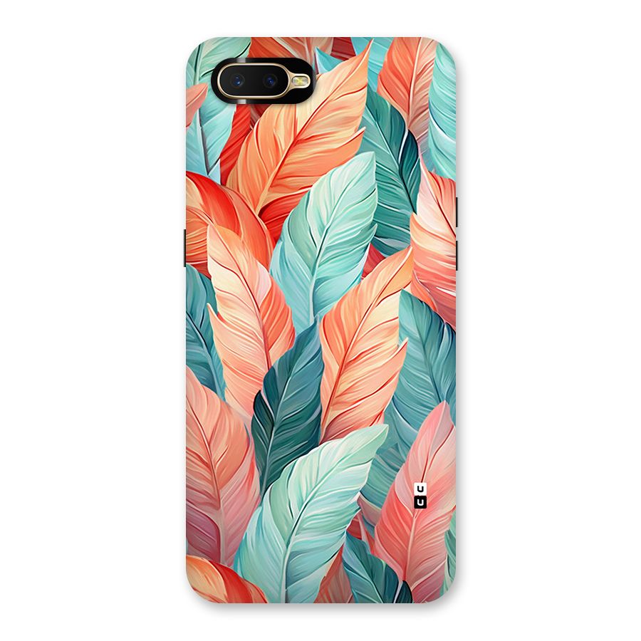 Amazing Colorful Leaves Back Case for Oppo K1