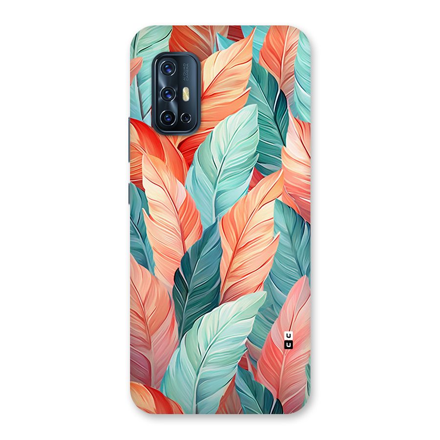 Amazing Colorful Leaves Back Case for Vivo V17