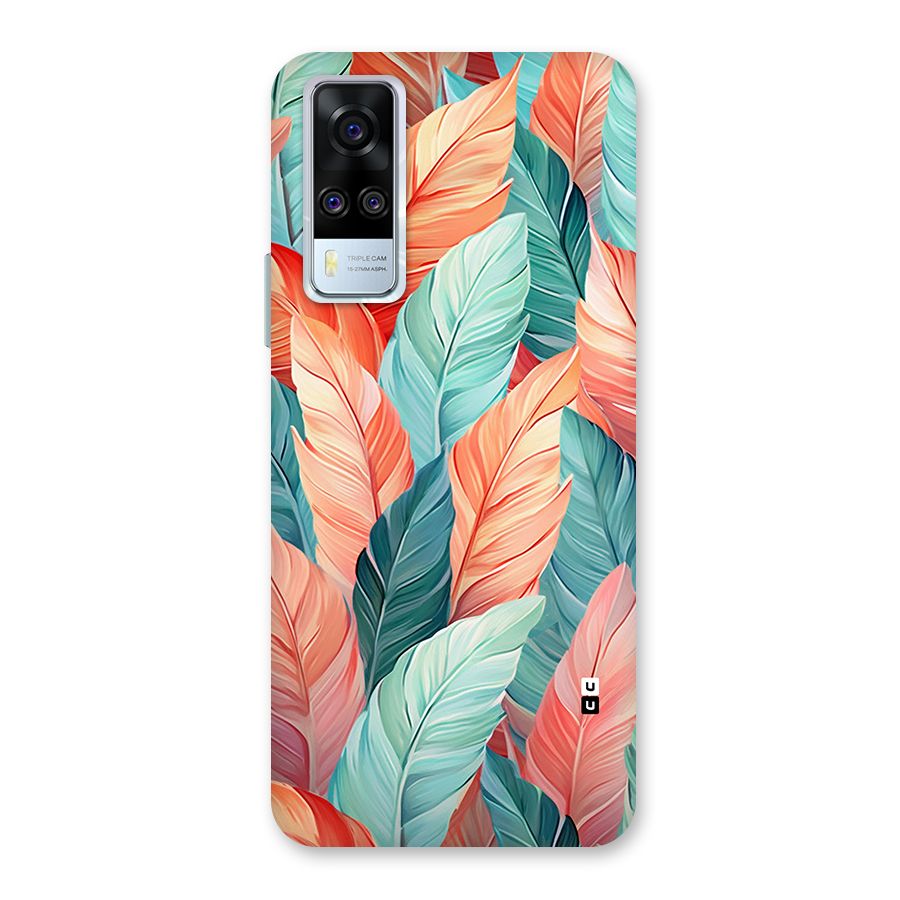 Amazing Colorful Leaves Back Case for Vivo Y31