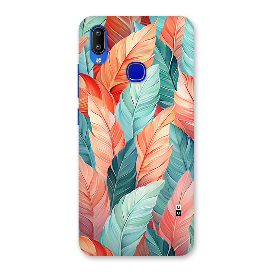 Amazing Colorful Leaves Back Case for Vivo Y91