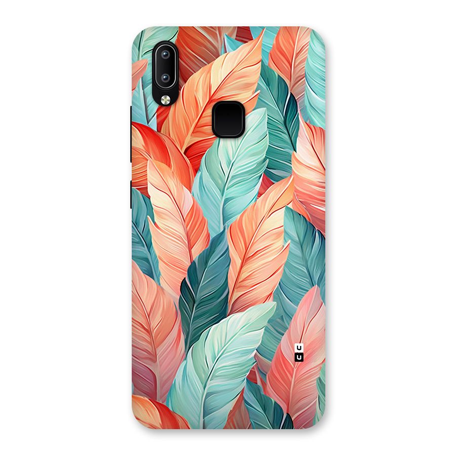 Amazing Colorful Leaves Back Case for Vivo Y93