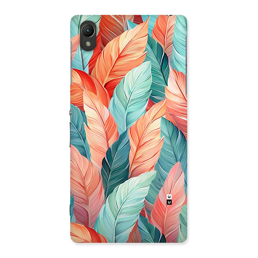 Amazing Colorful Leaves Back Case for Xperia Z2