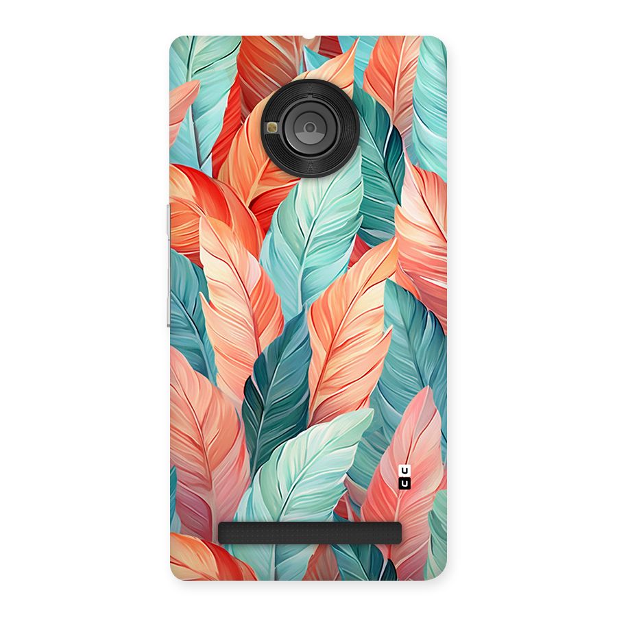 Amazing Colorful Leaves Back Case for Yunique