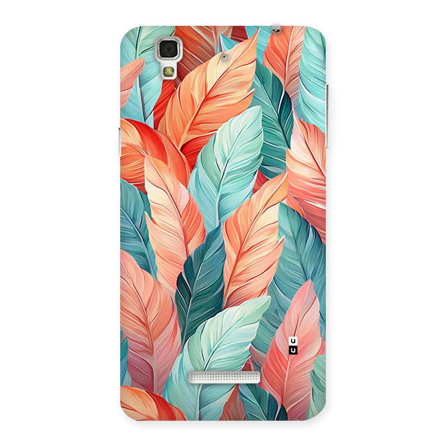 Amazing Colorful Leaves Back Case for Yureka