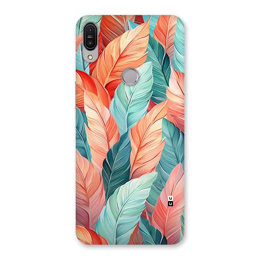 Amazing Colorful Leaves Back Case for Zenfone Max Pro M1