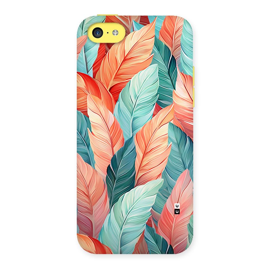 Amazing Colorful Leaves Back Case for iPhone 5C
