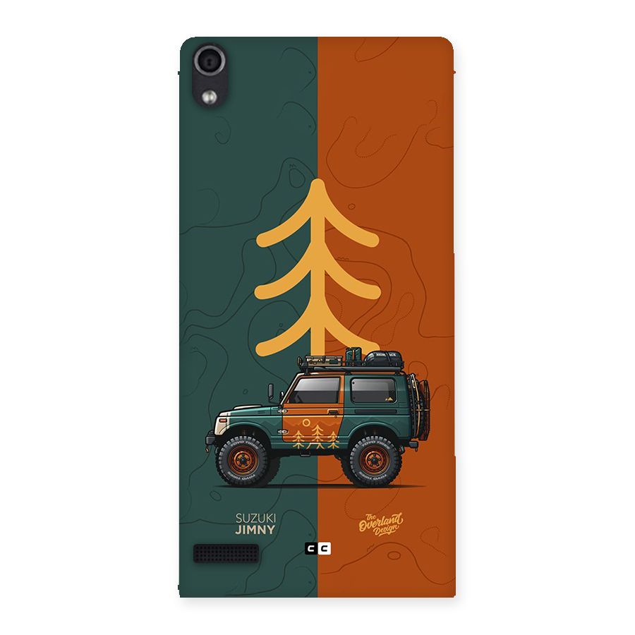 Amazing Defence Car Back Case for Ascend P6