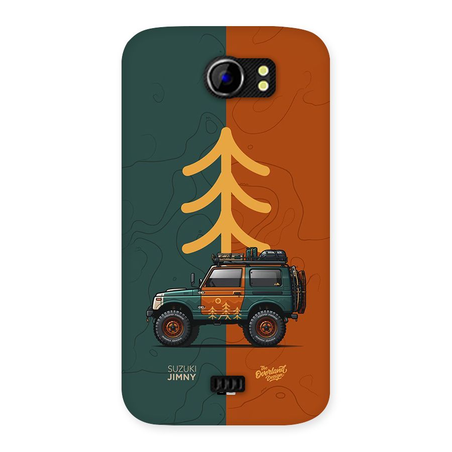 Amazing Defence Car Back Case for Canvas 2 A110