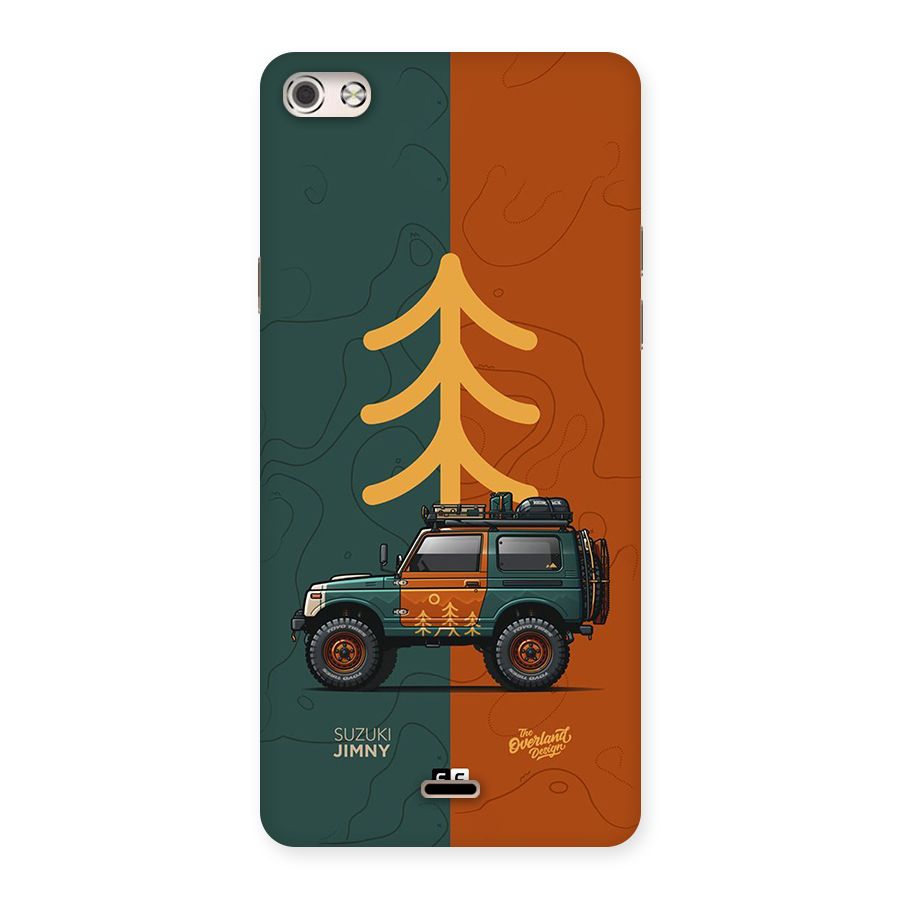 Amazing Defence Car Back Case for Canvas Silver 5