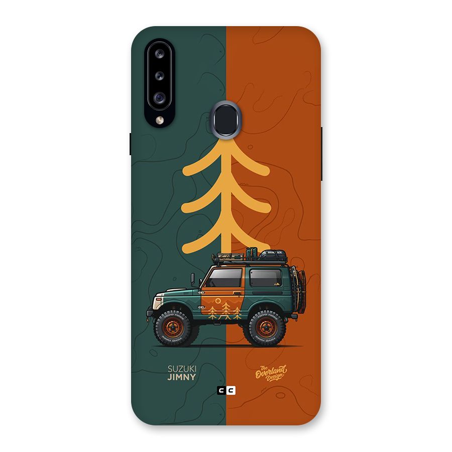 Amazing Defence Car Back Case for Galaxy A20s