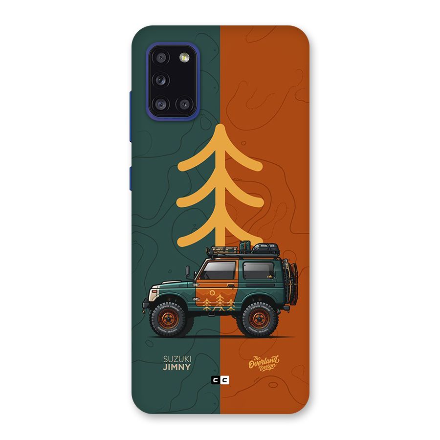 Amazing Defence Car Back Case for Galaxy A31