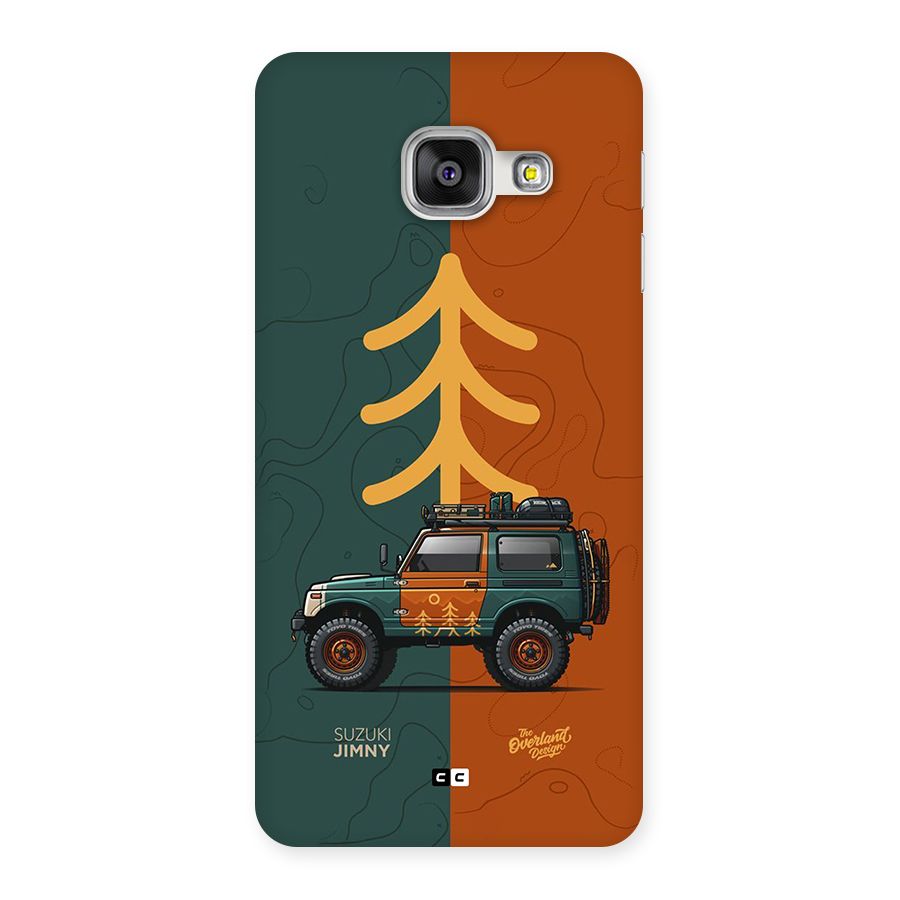 Amazing Defence Car Back Case for Galaxy A3 (2016)