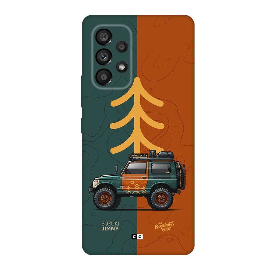 Amazing Defence Car Back Case for Galaxy A53 5G
