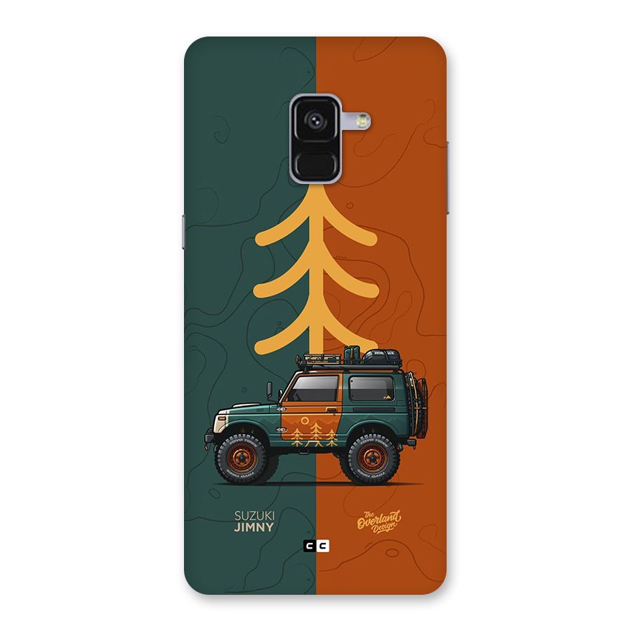 Amazing Defence Car Back Case for Galaxy A8 Plus
