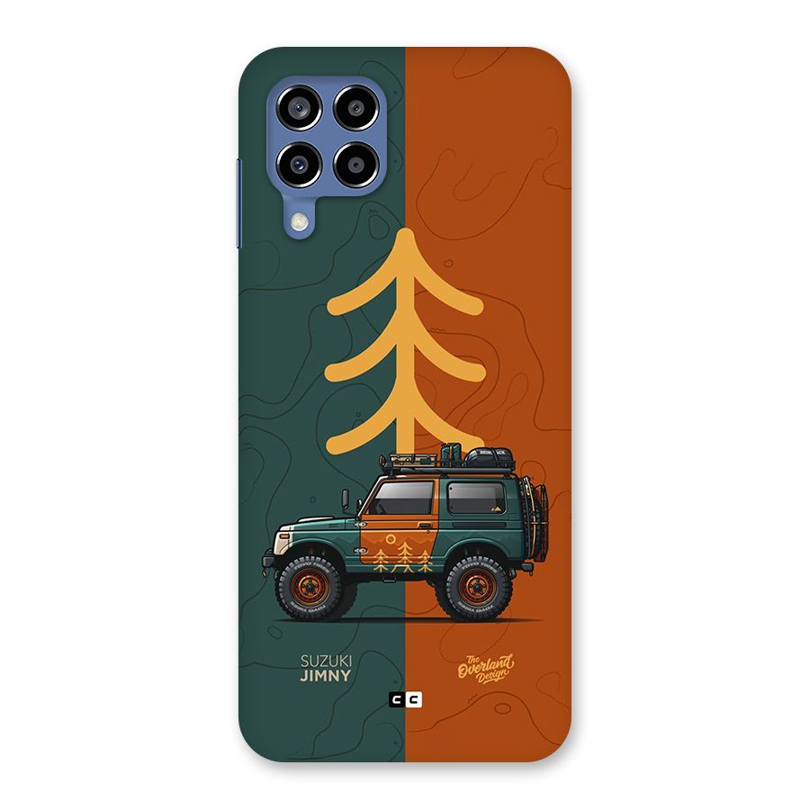 Amazing Defence Car Back Case for Galaxy M53 5G