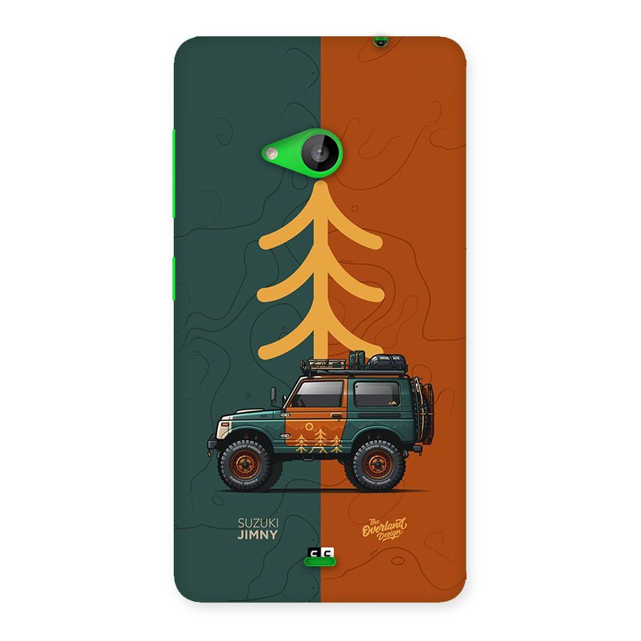 Amazing Defence Car Back Case for Lumia 535