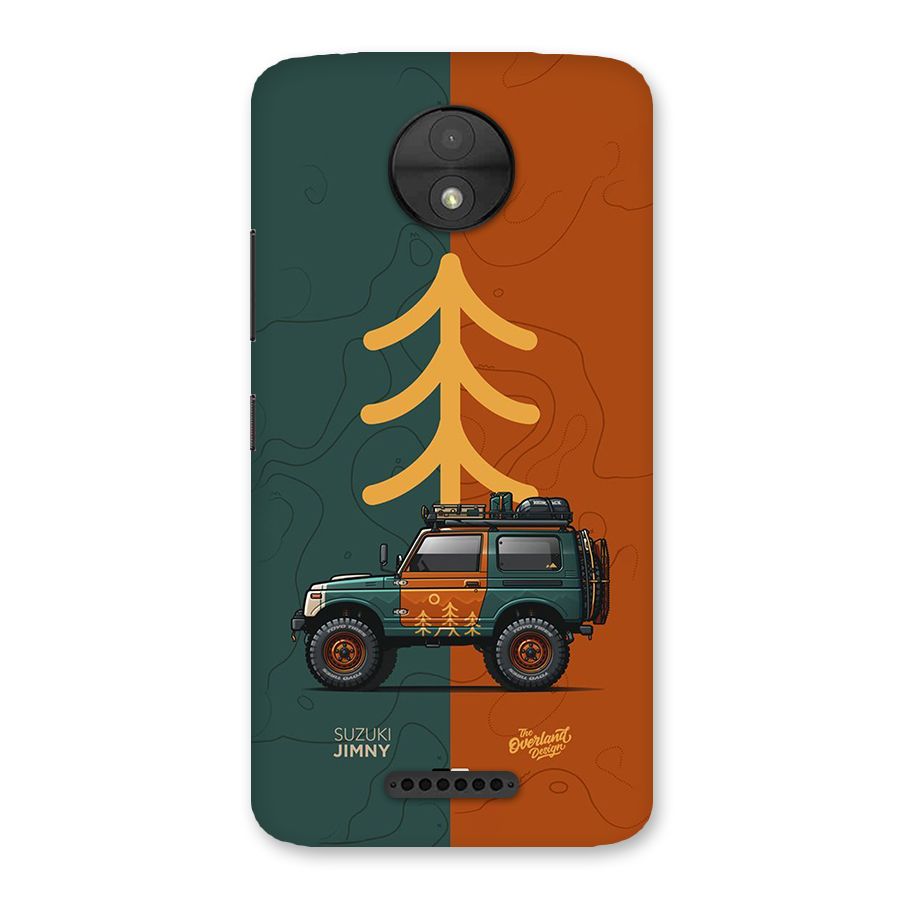 Amazing Defence Car Back Case for Moto C