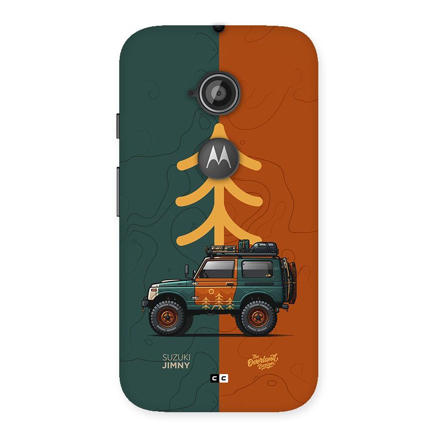 Amazing Defence Car Back Case for Moto E 2nd Gen