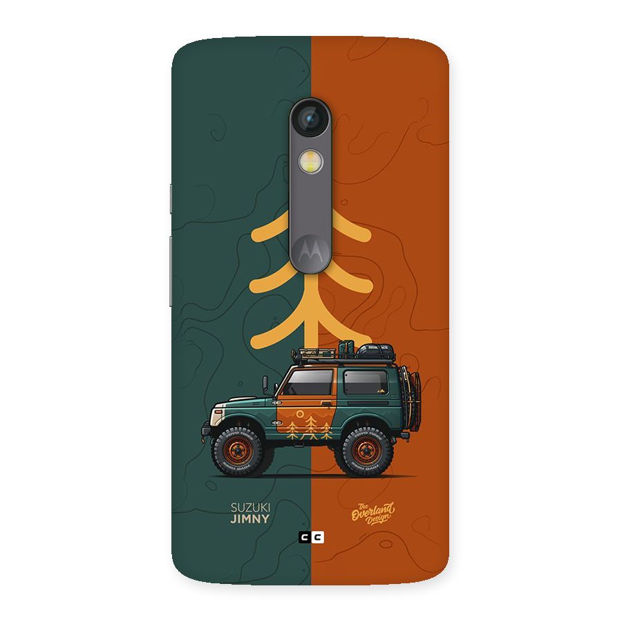 Amazing Defence Car Back Case for Moto X Play