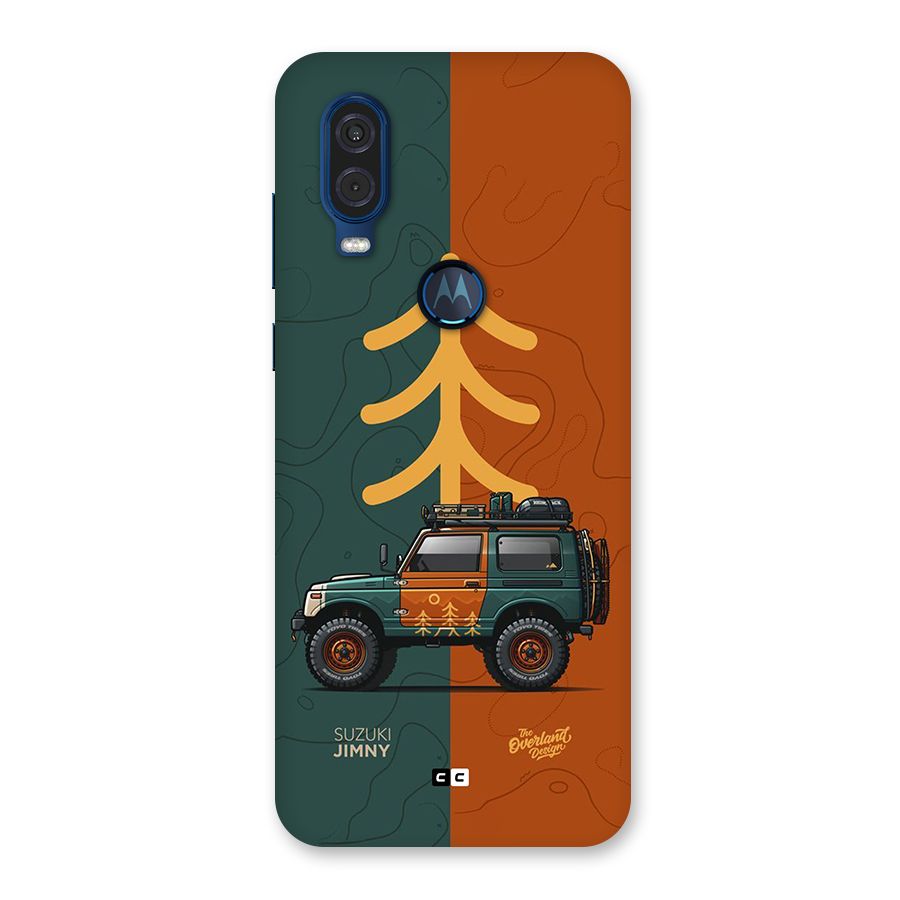 Amazing Defence Car Back Case for Motorola One Vision