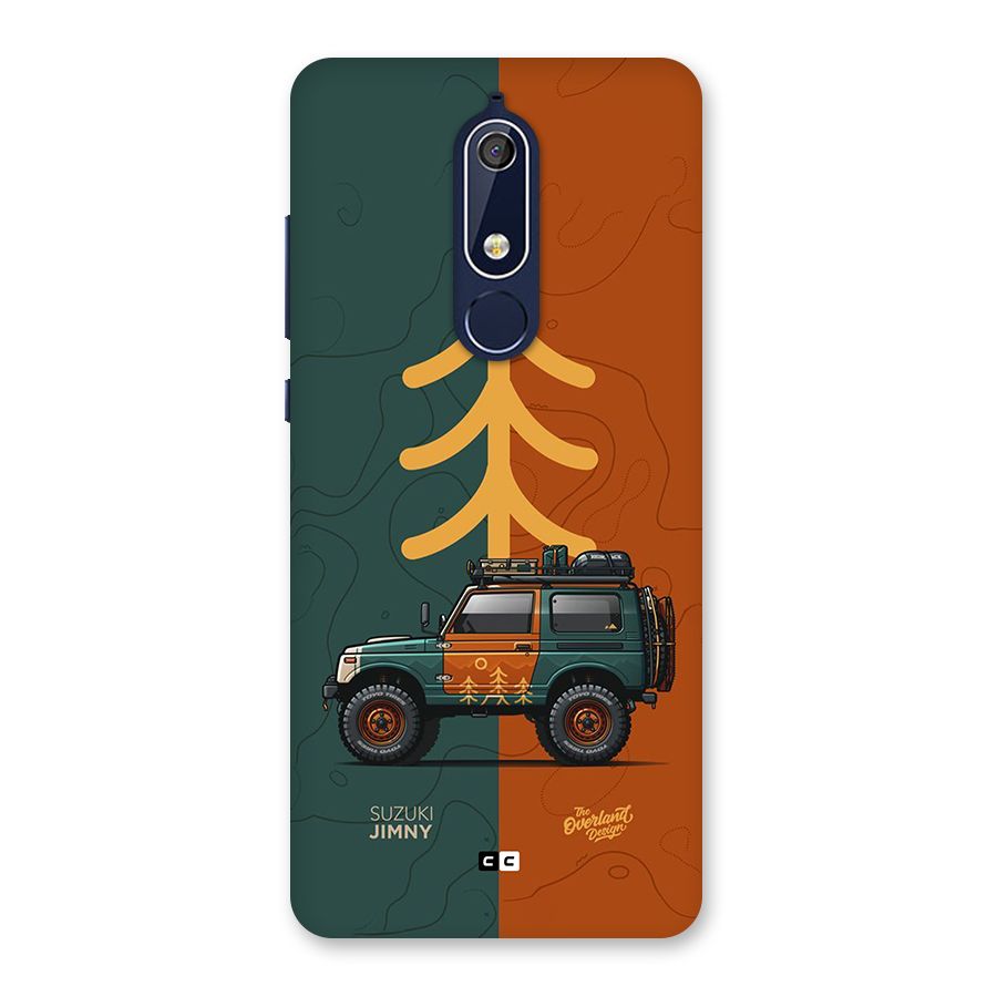 Amazing Defence Car Back Case for Nokia 5.1