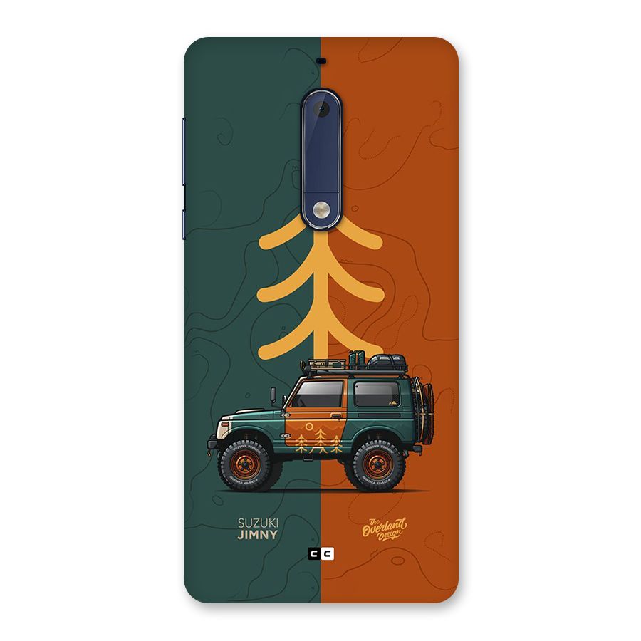 Amazing Defence Car Back Case for Nokia 5