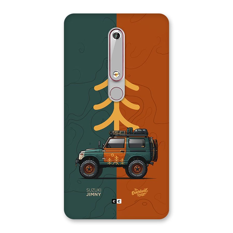 Amazing Defence Car Back Case for Nokia 6.1