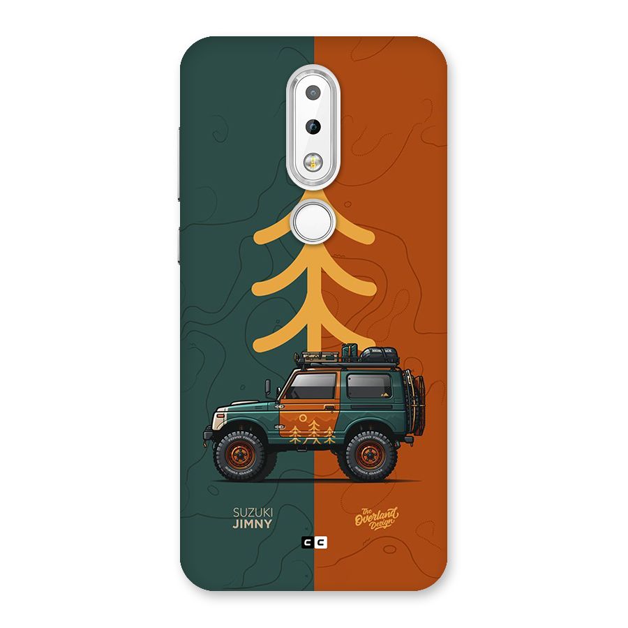 Amazing Defence Car Back Case for Nokia 6.1 Plus