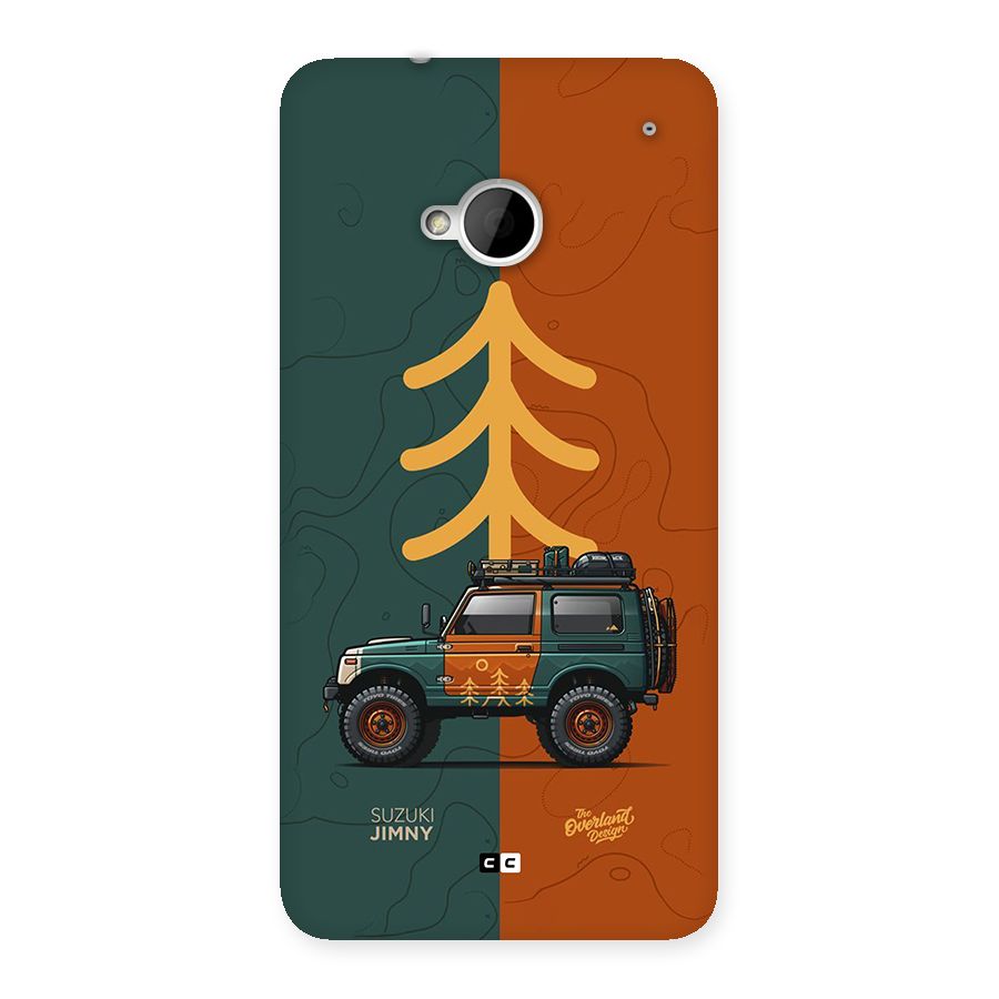 Amazing Defence Car Back Case for One M7 (Single Sim)