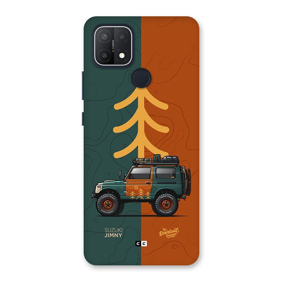 Amazing Defence Car Back Case for Oppo A15