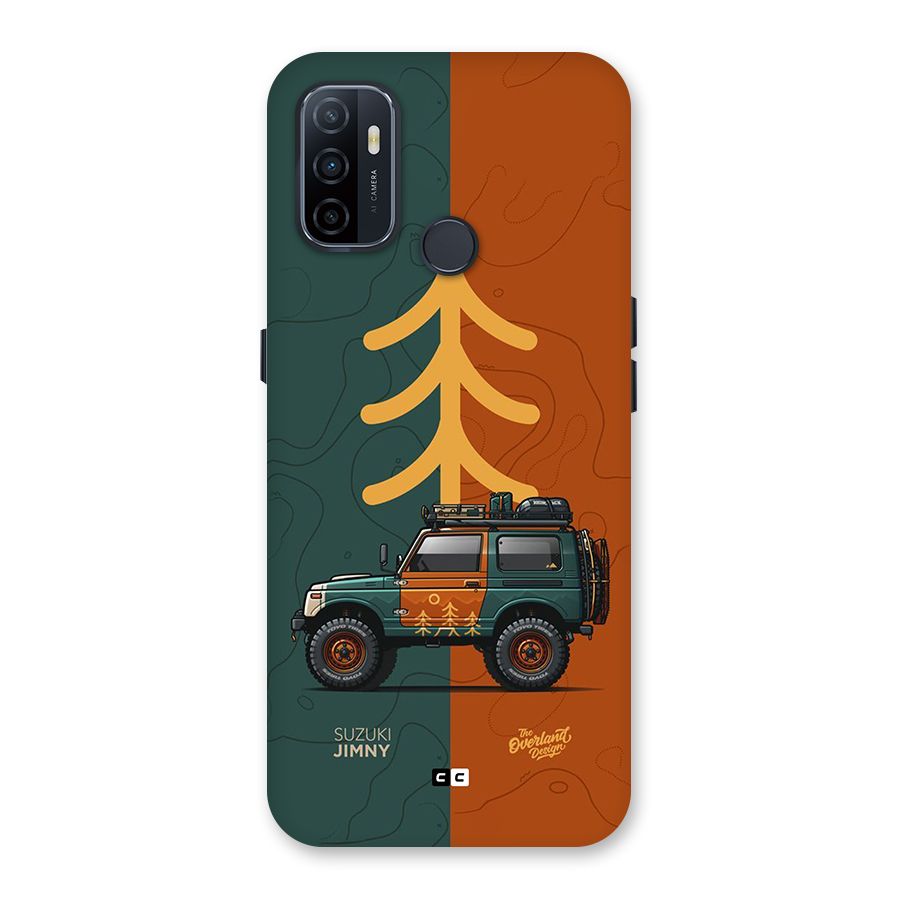 Amazing Defence Car Back Case for Oppo A33 (2020)