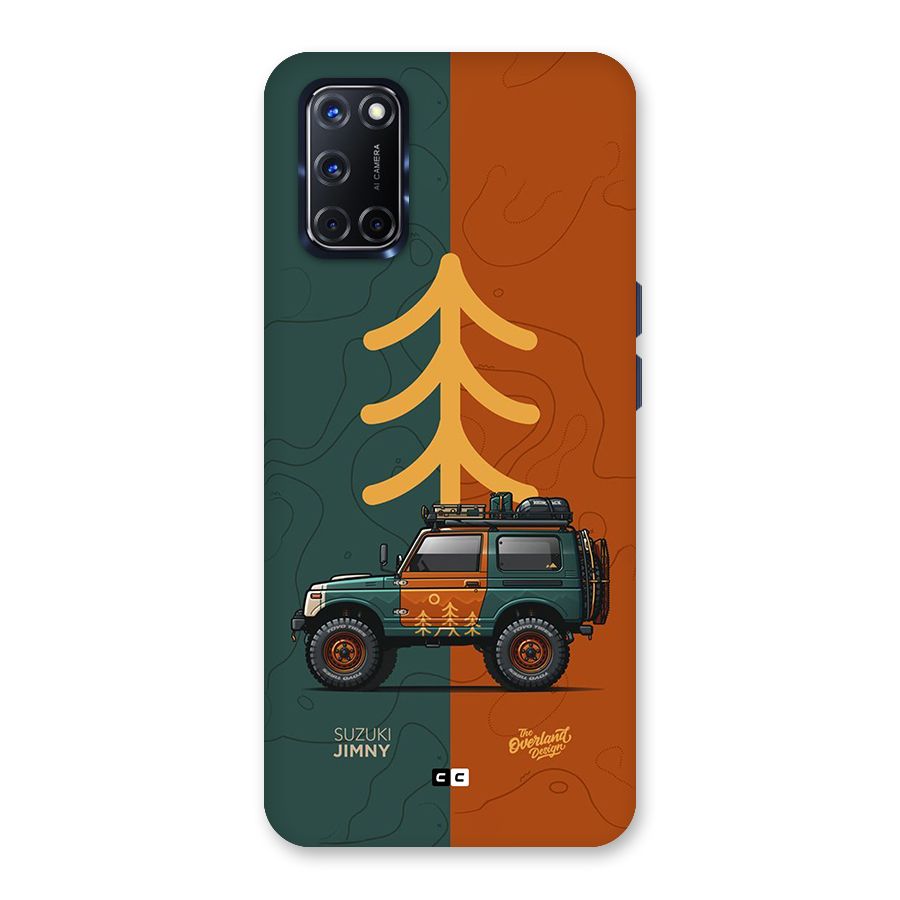 Amazing Defence Car Back Case for Oppo A52