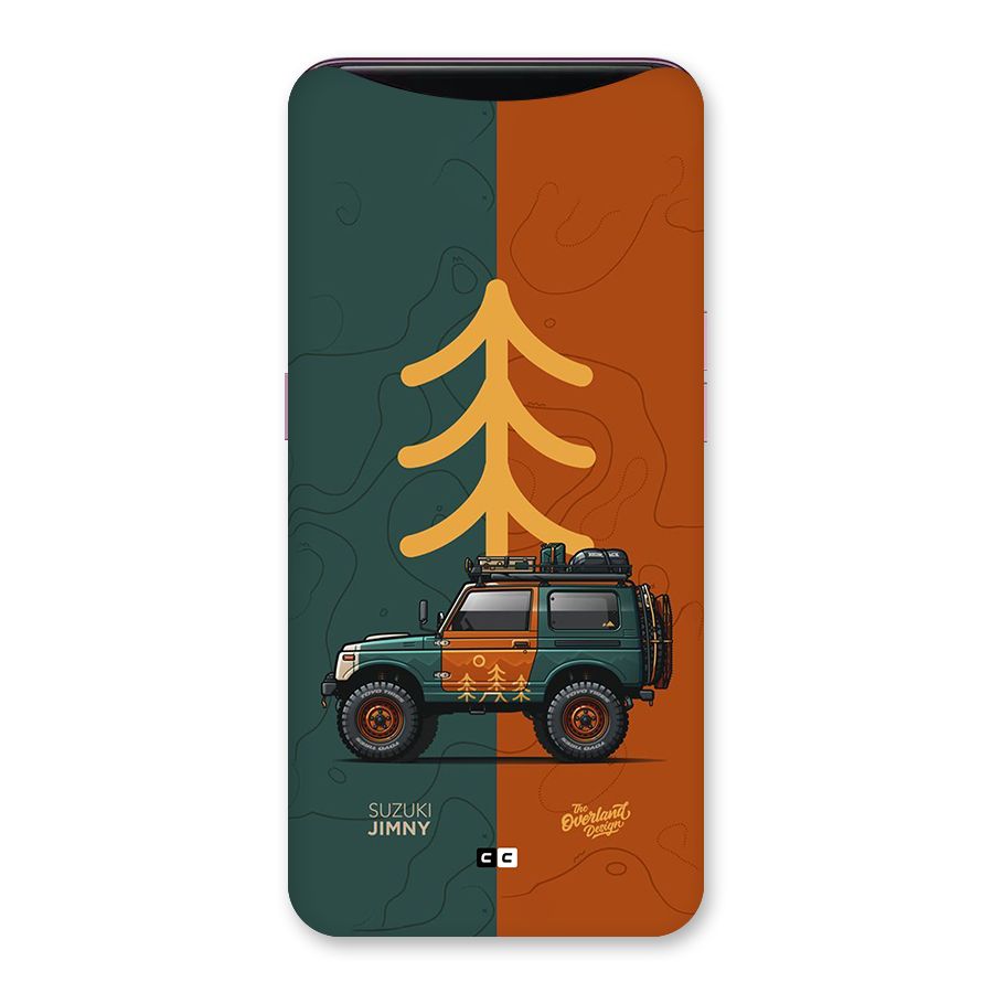 Amazing Defence Car Back Case for Oppo Find X