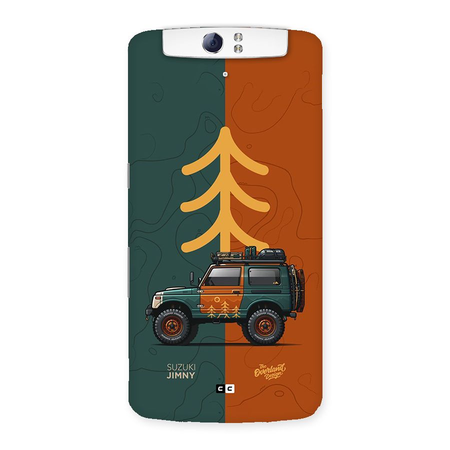 Amazing Defence Car Back Case for Oppo N1