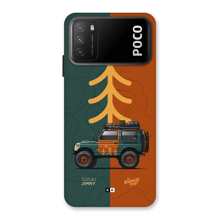 Amazing Defence Car Back Case for Poco M3