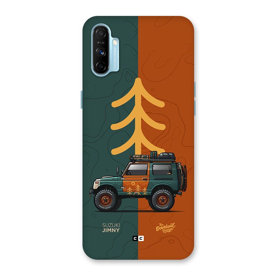 Amazing Defence Car Back Case for Realme Narzo 20A