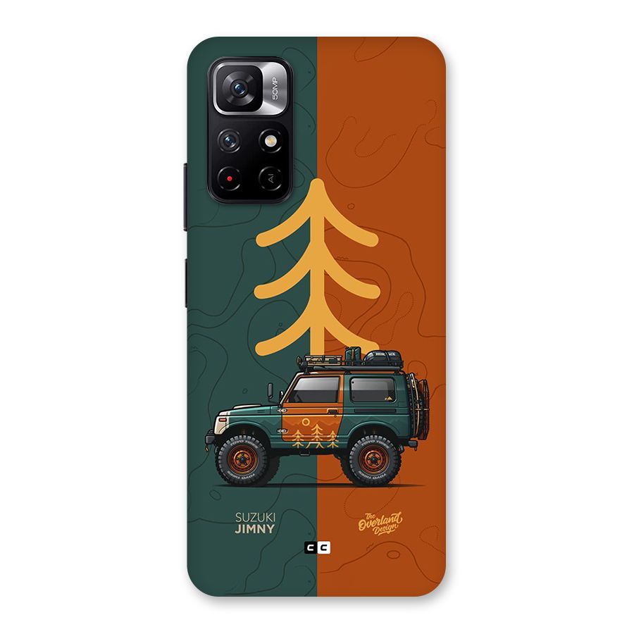 Amazing Defence Car Back Case for Redmi Note 11T 5G