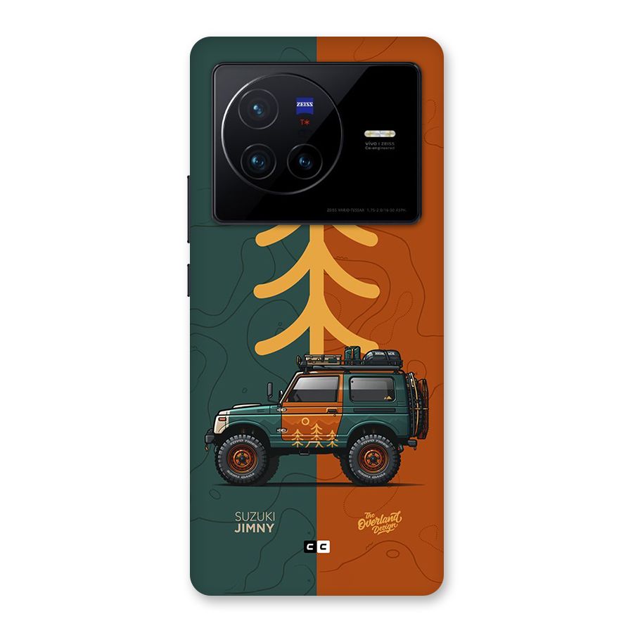 Amazing Defence Car Back Case for Vivo X80
