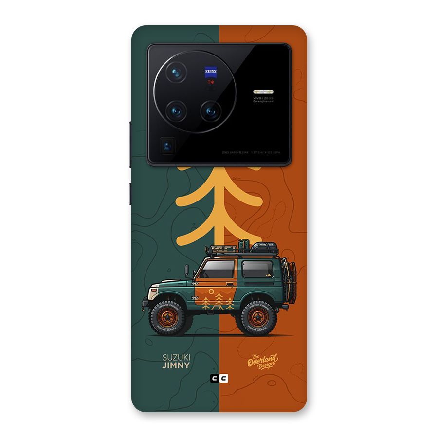 Amazing Defence Car Back Case for Vivo X80 Pro