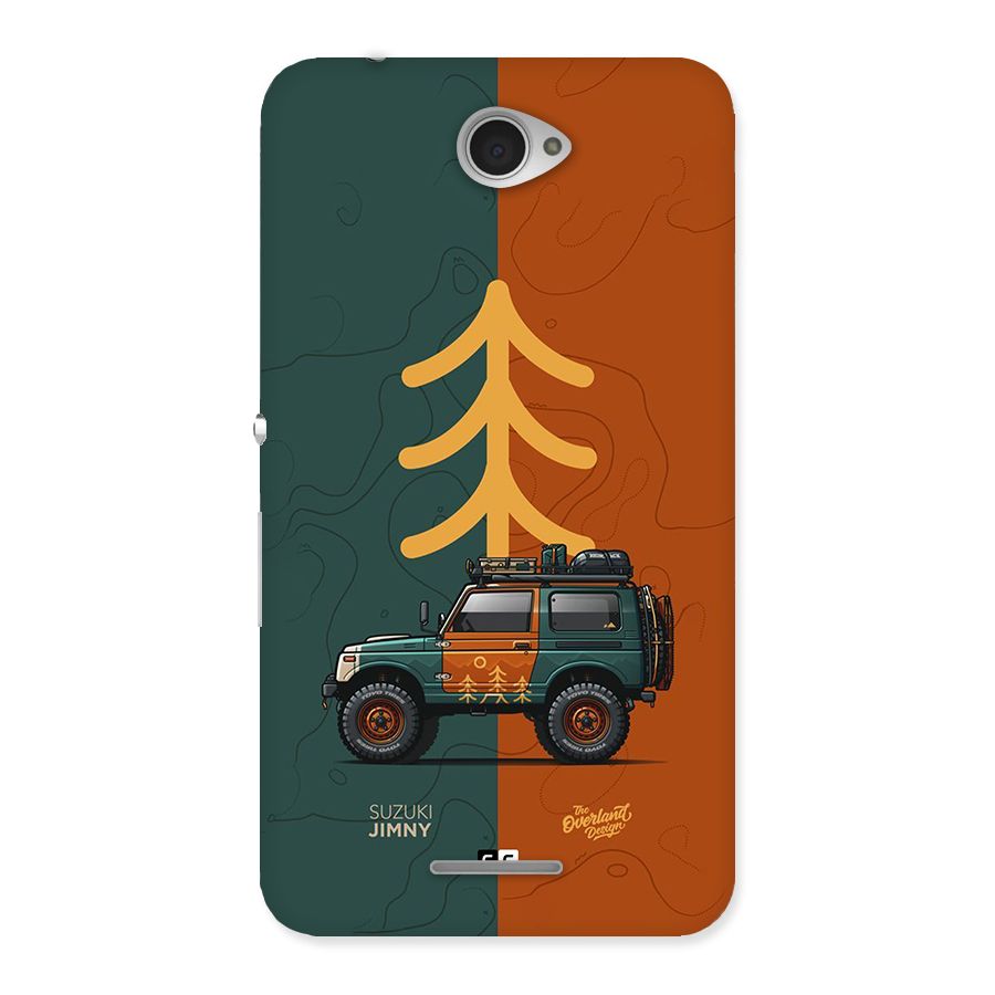 Amazing Defence Car Back Case for Xperia E4