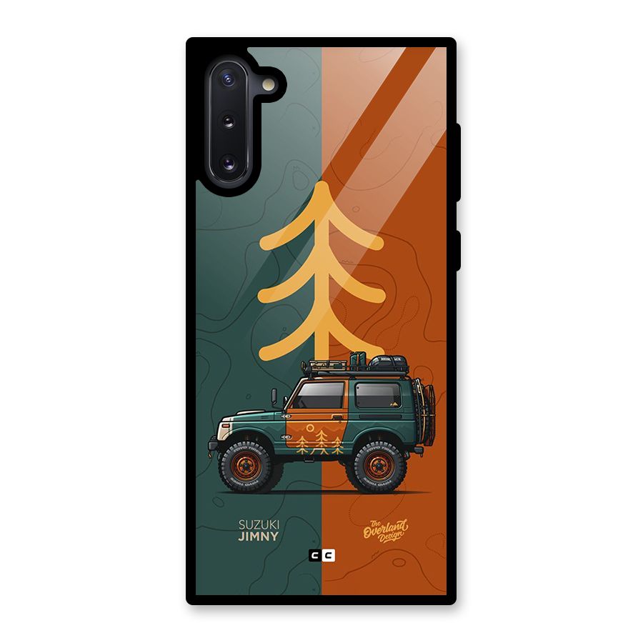 Amazing Defence Car Glass Back Case for Galaxy Note 10