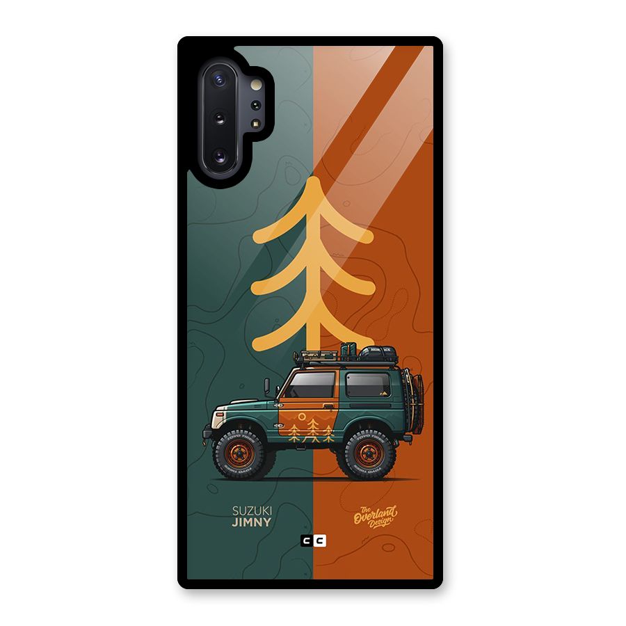 Amazing Defence Car Glass Back Case for Galaxy Note 10 Plus
